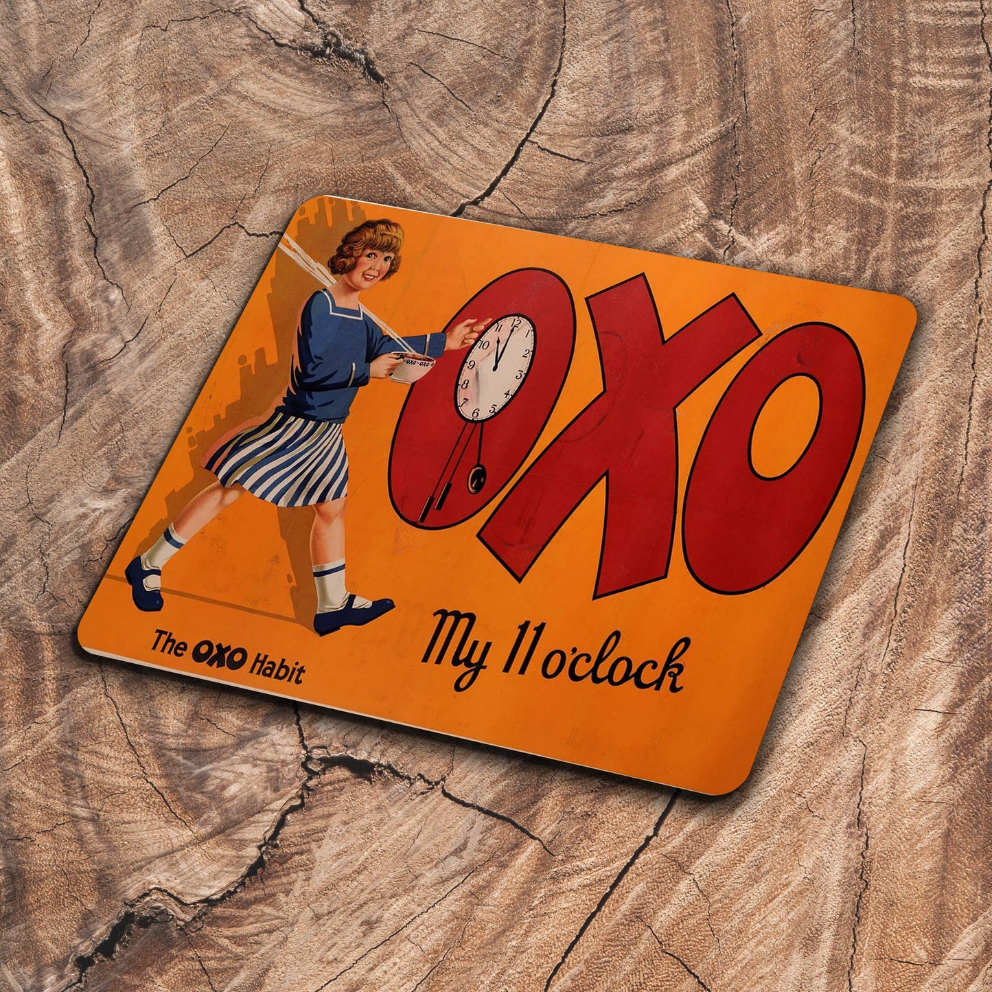 Oxo Cube My 11 o'clock the Oxo Habit | Metal Sign