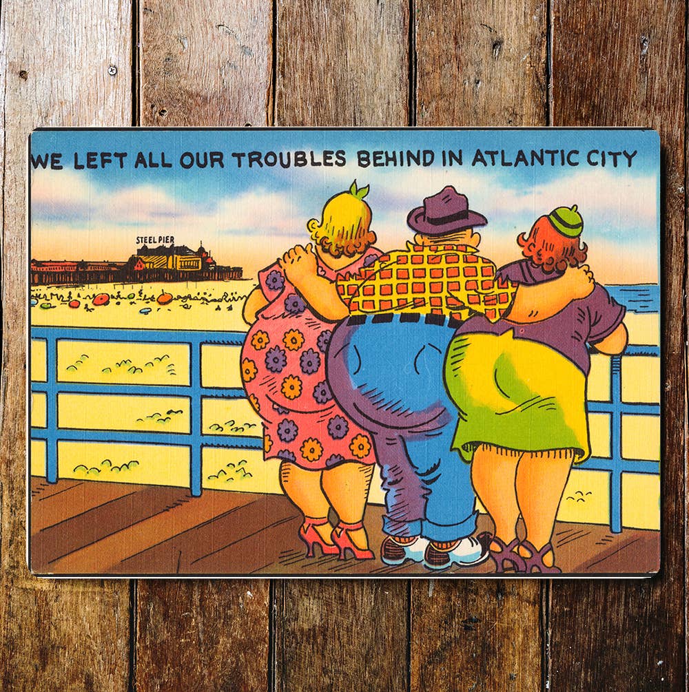 Joke Seaside | Metal Sign Plaque