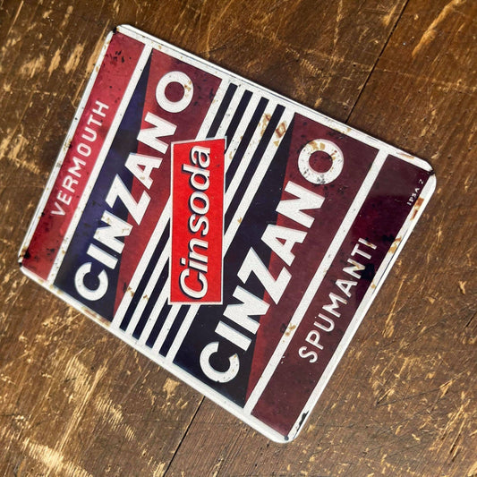 Cinzano Vermouth | Metal Sign Plaque