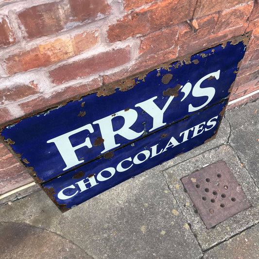 Frys Chocolate | Metal Advertising Wall Sign