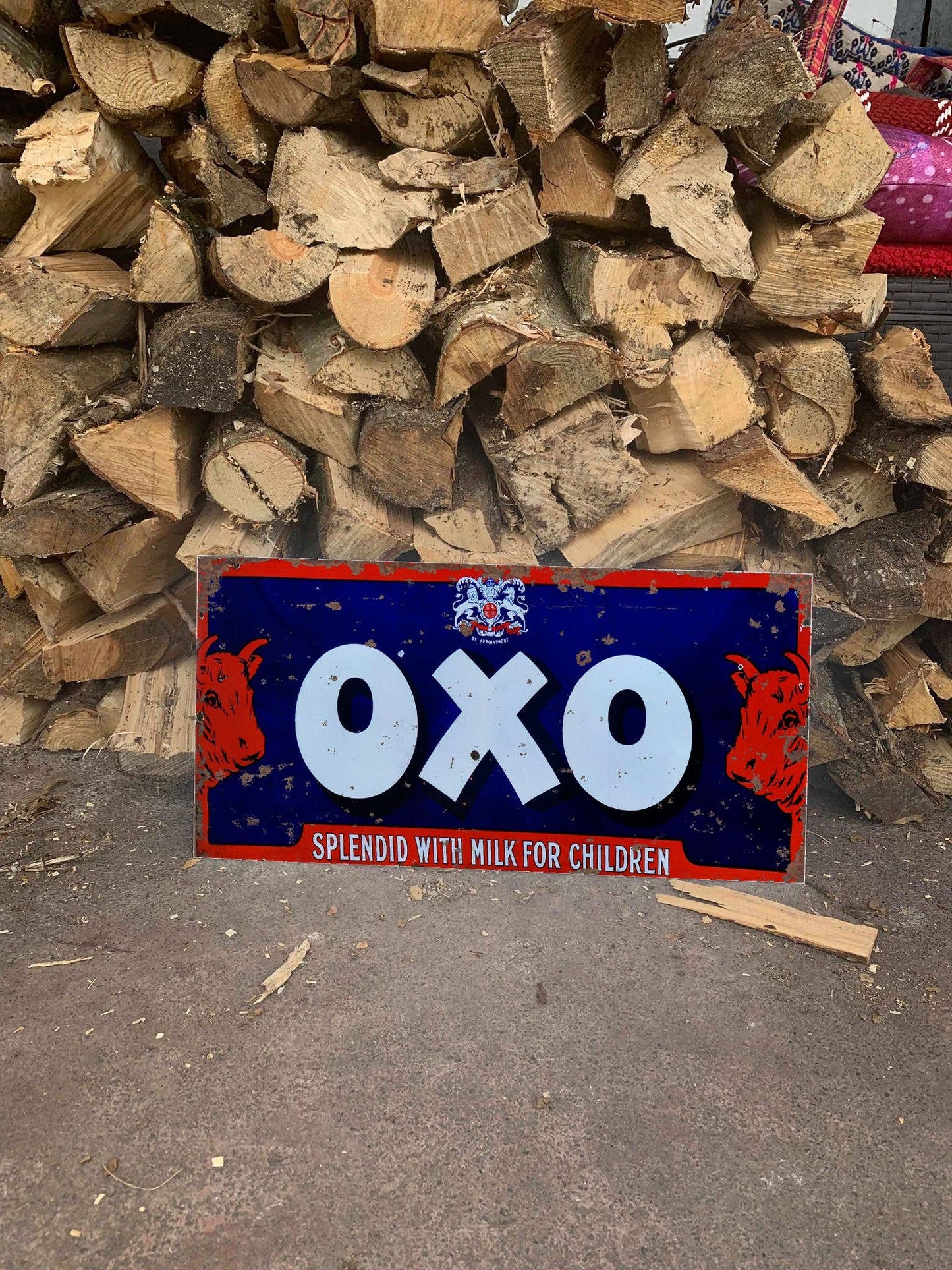Oxo Vintage Reproduction - | Metal Wall Sign