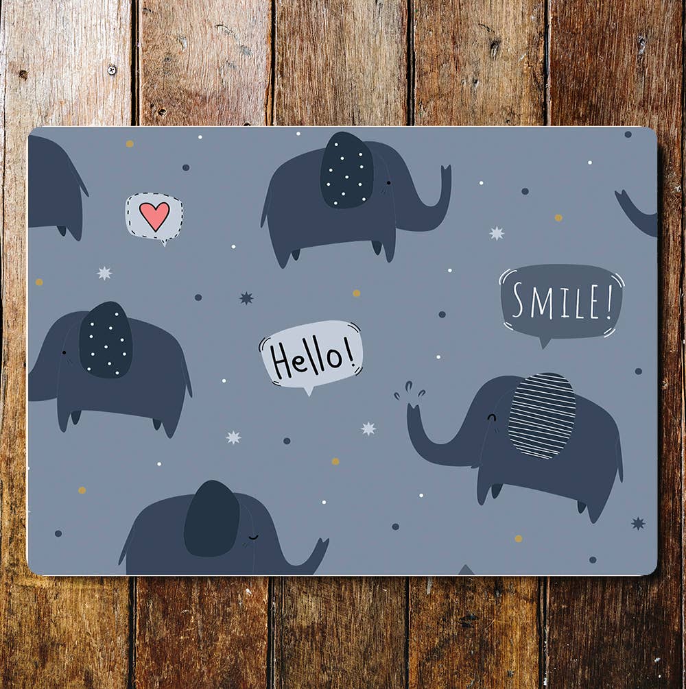 Elephant fun wall art | Metal Sign Plaque