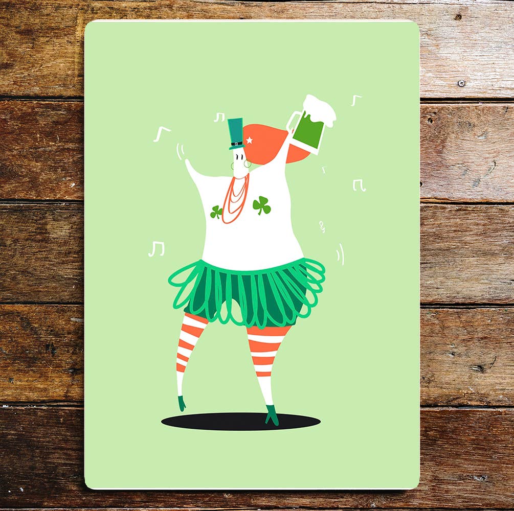 Ireland Christmas Fun | Metal Sign Plaque