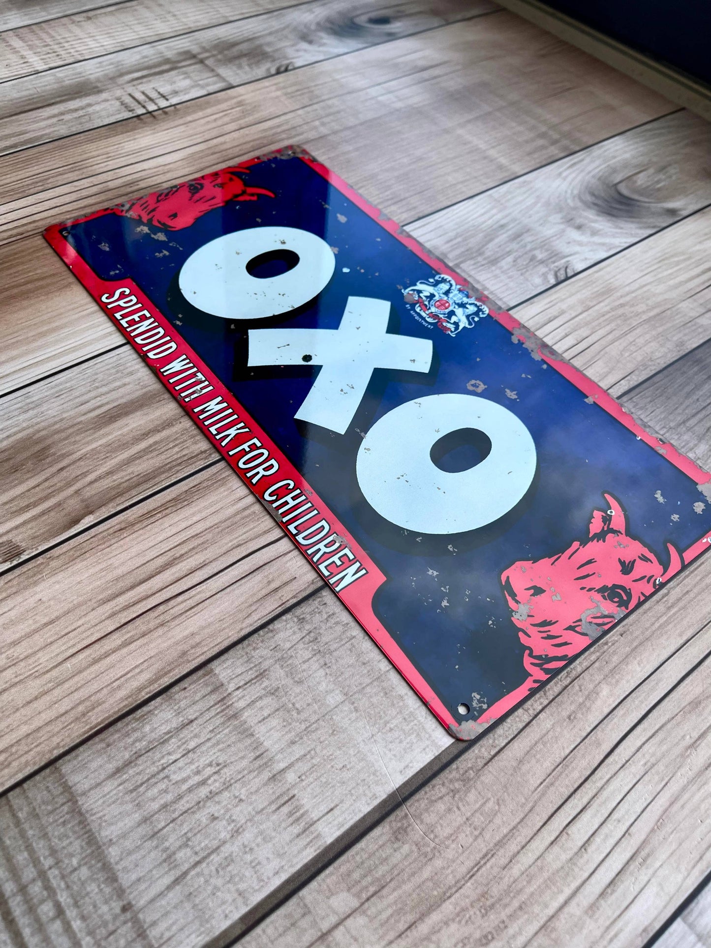 Oxo Vintage Reproduction - | Metal Wall Sign
