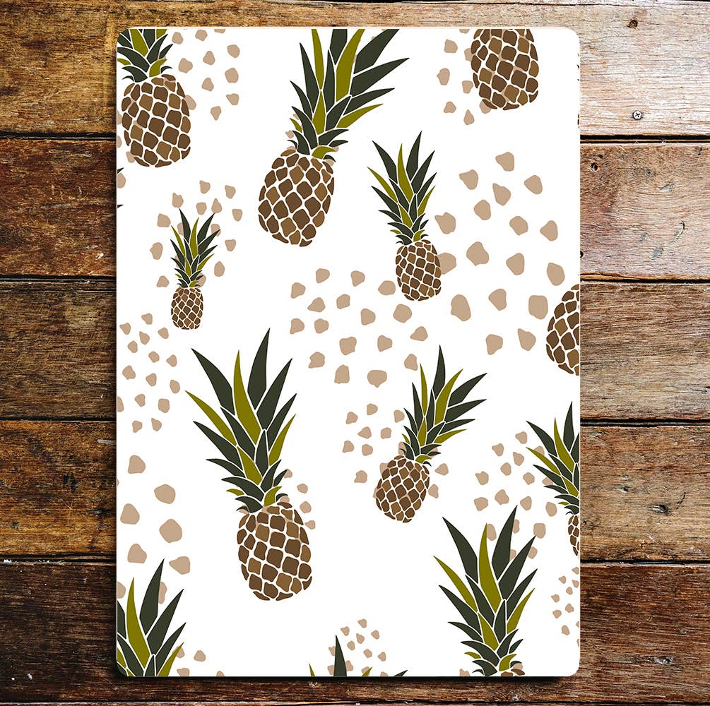 70's style Pineapple kitchen | Metal Wall Sign