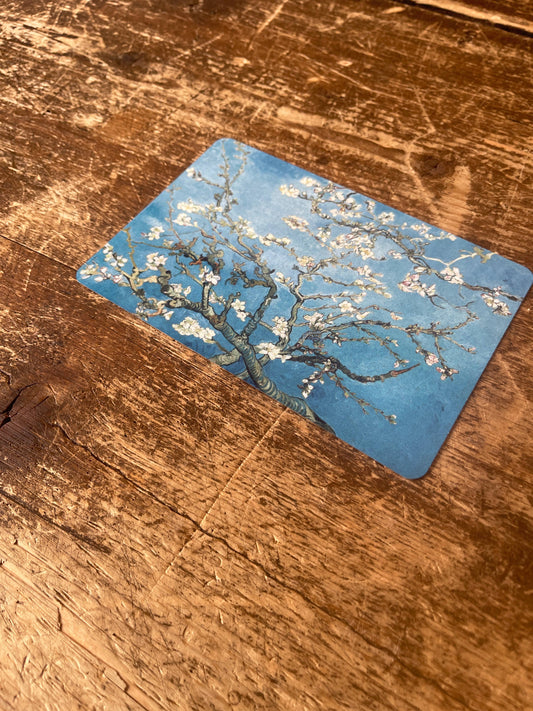 Vincent Van Gogh blossom | Metal Fine Art Wall Sign