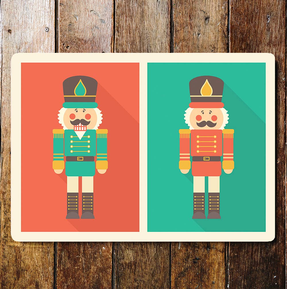 Toy soldier Christmastime wall art Metal Sign Plaque