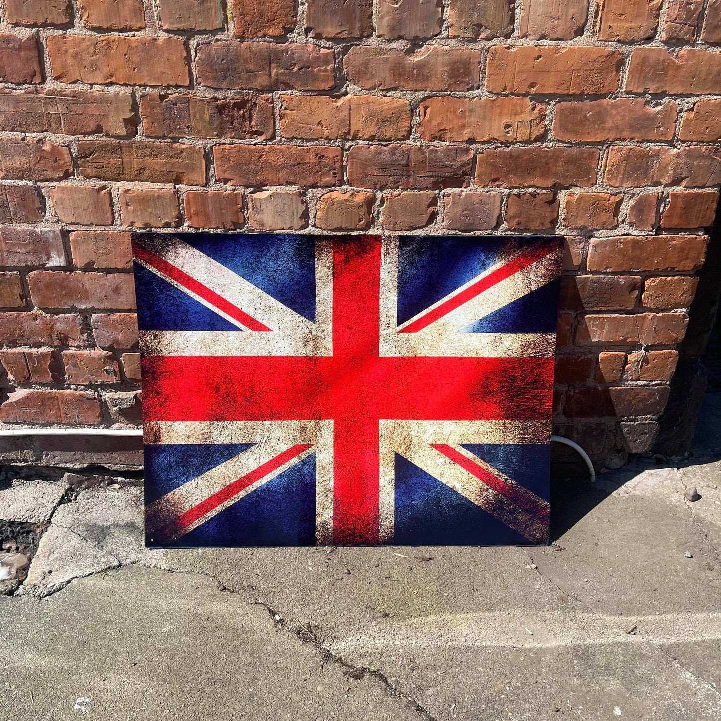British Union Jack Flag Vintage | Metal Sign