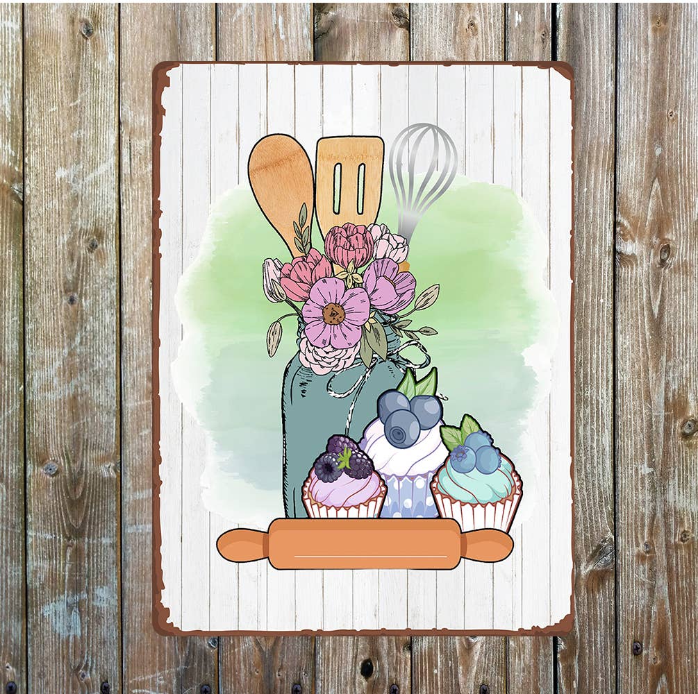 Kitchen notice cooking | Metal Wall Sign