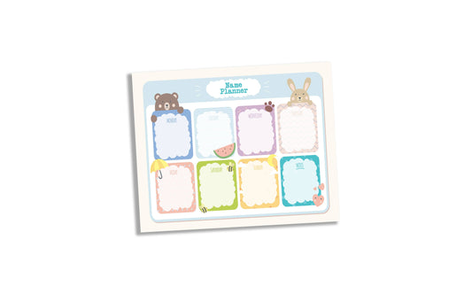 Kids Weekly Planner Whiteboard To Do List