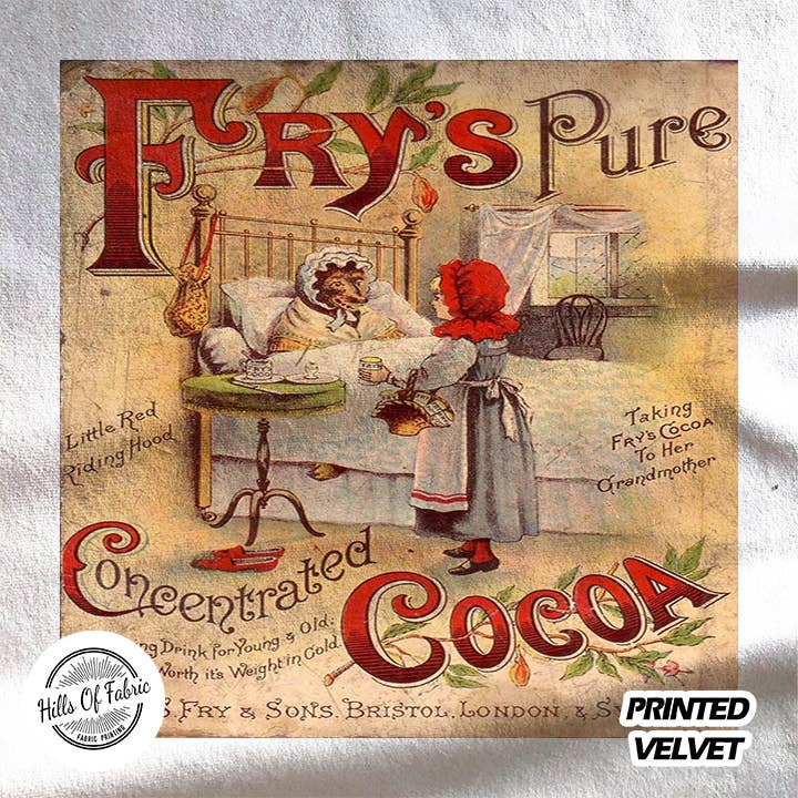 frys pure concentrated cocoa | Metal Wall Sign