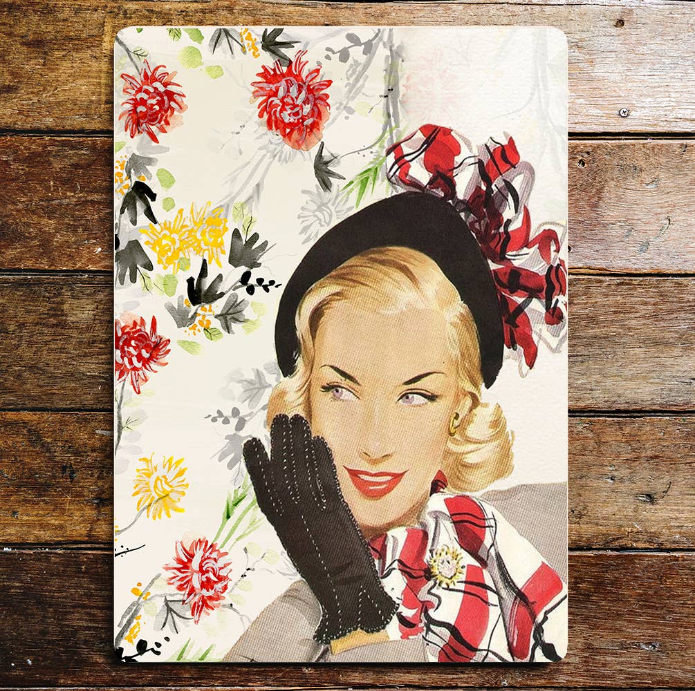 Vintage Look Classy Person | Metal Sign Plaque
