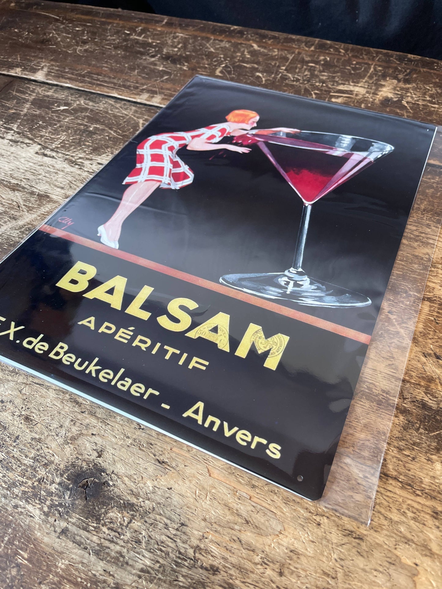 Balsam Aperitif Drink bottle | Metal Sign Plaque