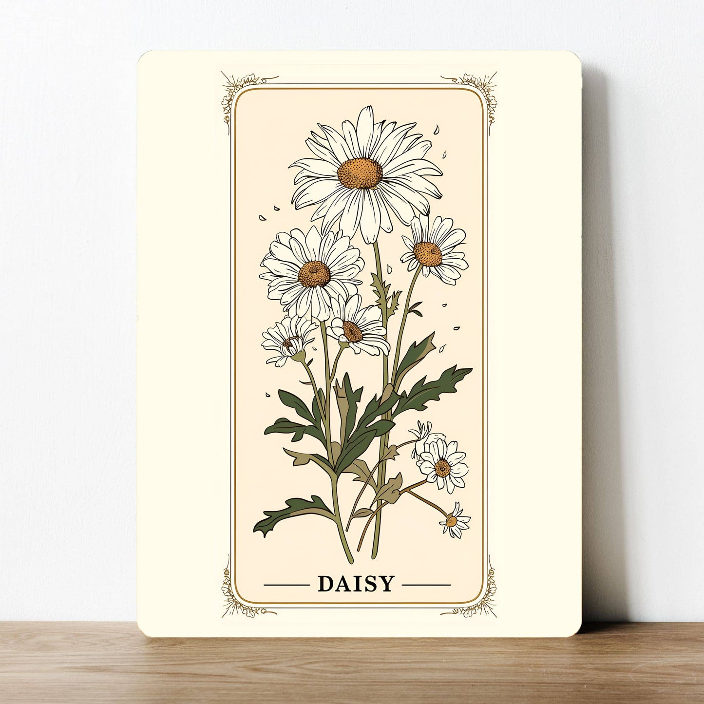 Daisy Flower Vintage | Metal Sign Plaque