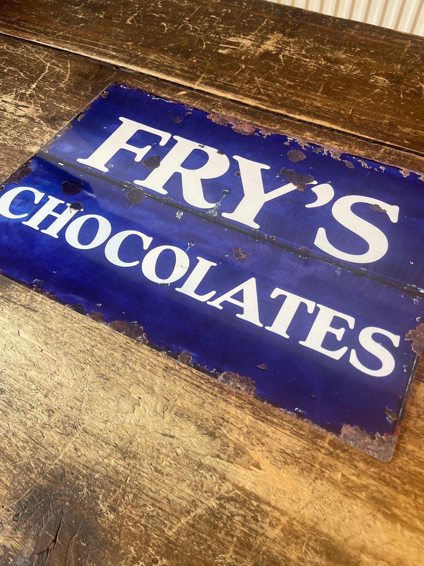 Frys Chocolate | Metal Advertising Wall Sign