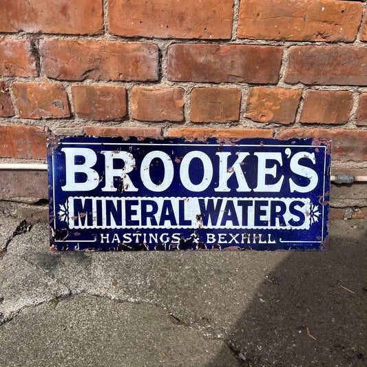 Brookes Mineral Water - | Metal Sign