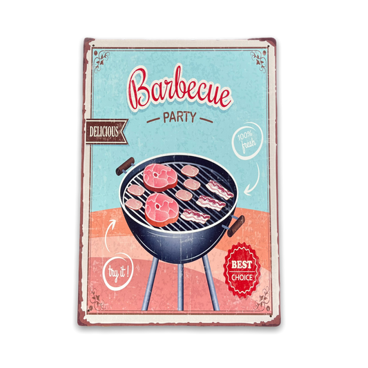 Barbecue BBQ | Metal Sign Plaque