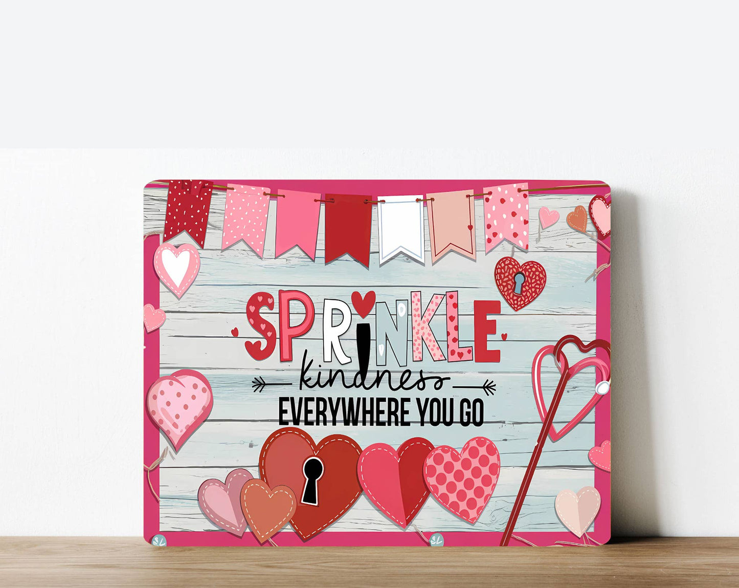 Sprinkle kindness love | Metal Sign Plaque