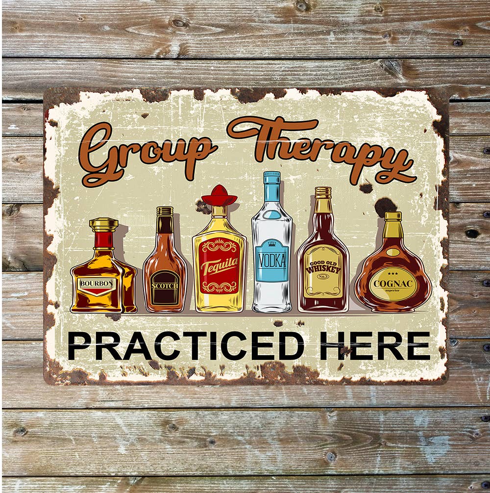 Therapy Metal Sign Plaque