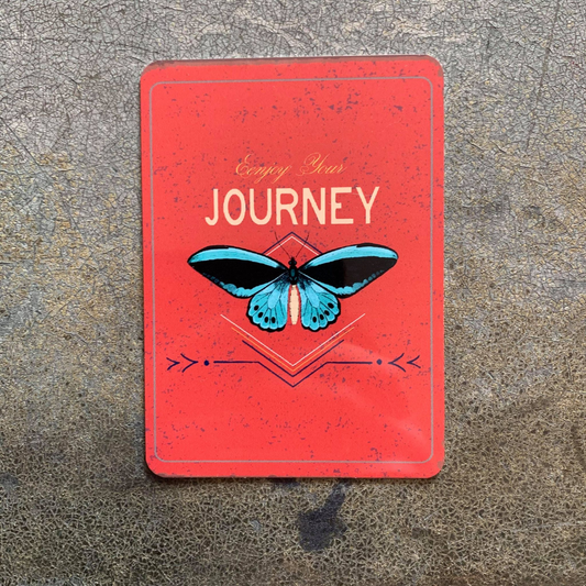 Enjoy Your Journey | Metal Sign Plaque