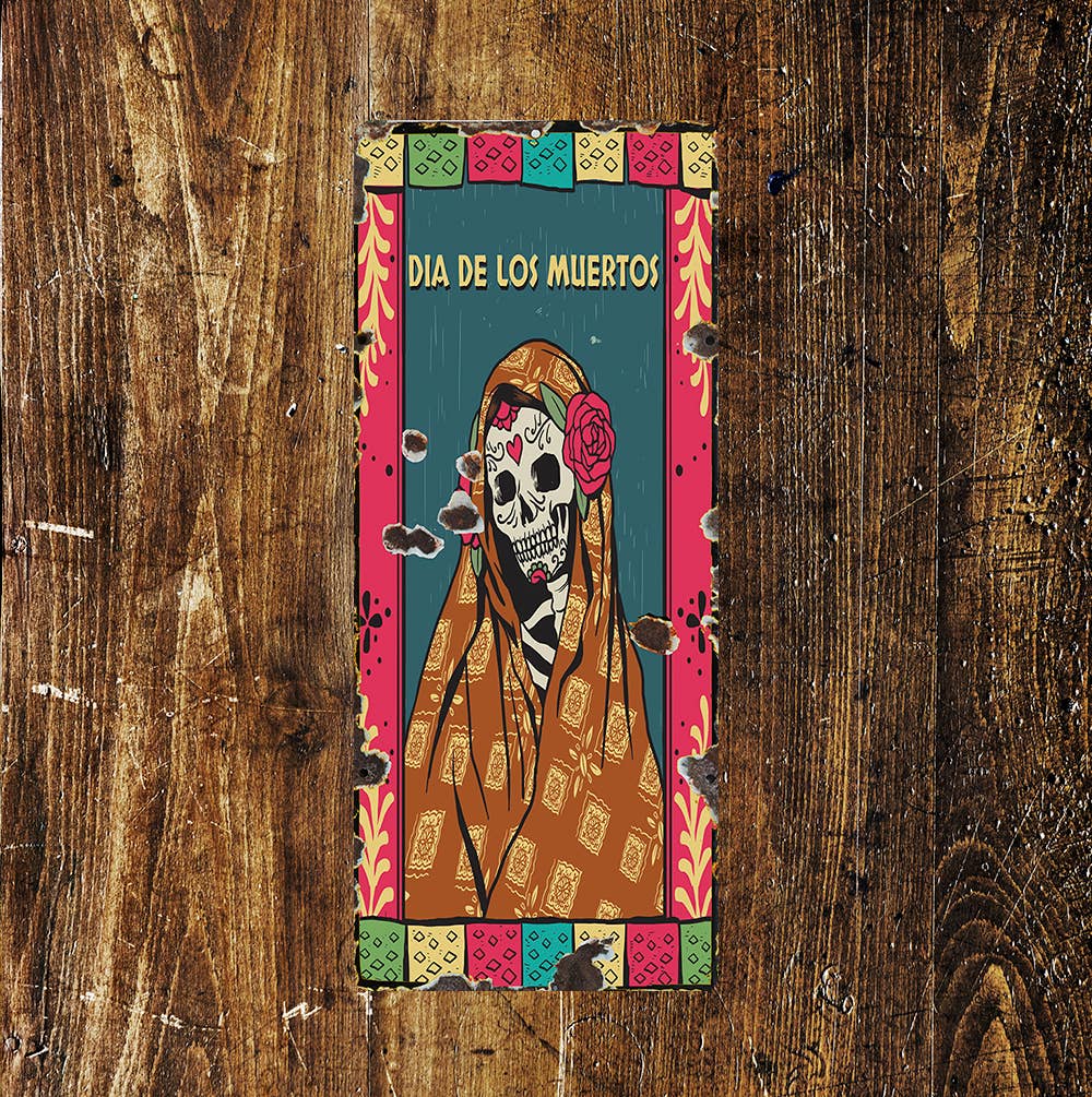 Day of Dead Art | Metal Sign