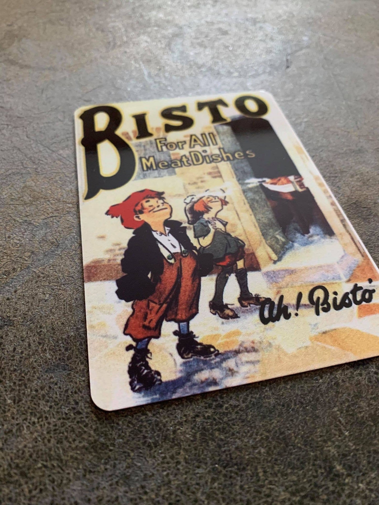 Bisto For All Meat Dishes Ah Bisto | Metal Sign