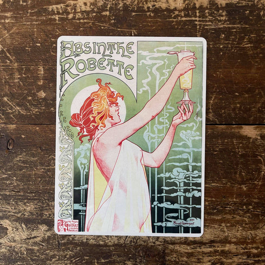 Absinthe Robette Green Fairy | Metal Sign