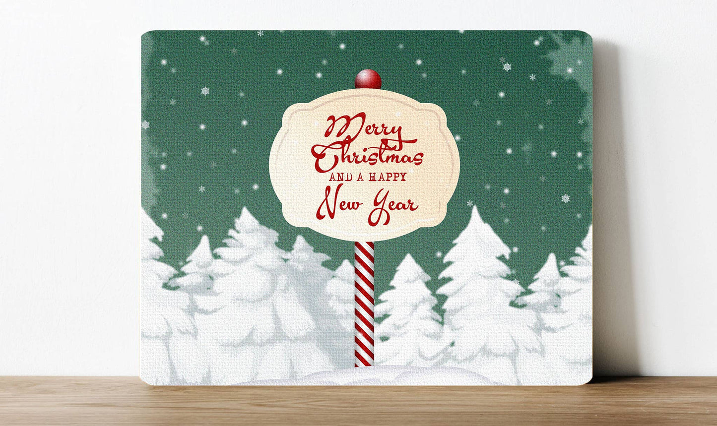 Merry Christmas New Year | Metal Sign Plaque