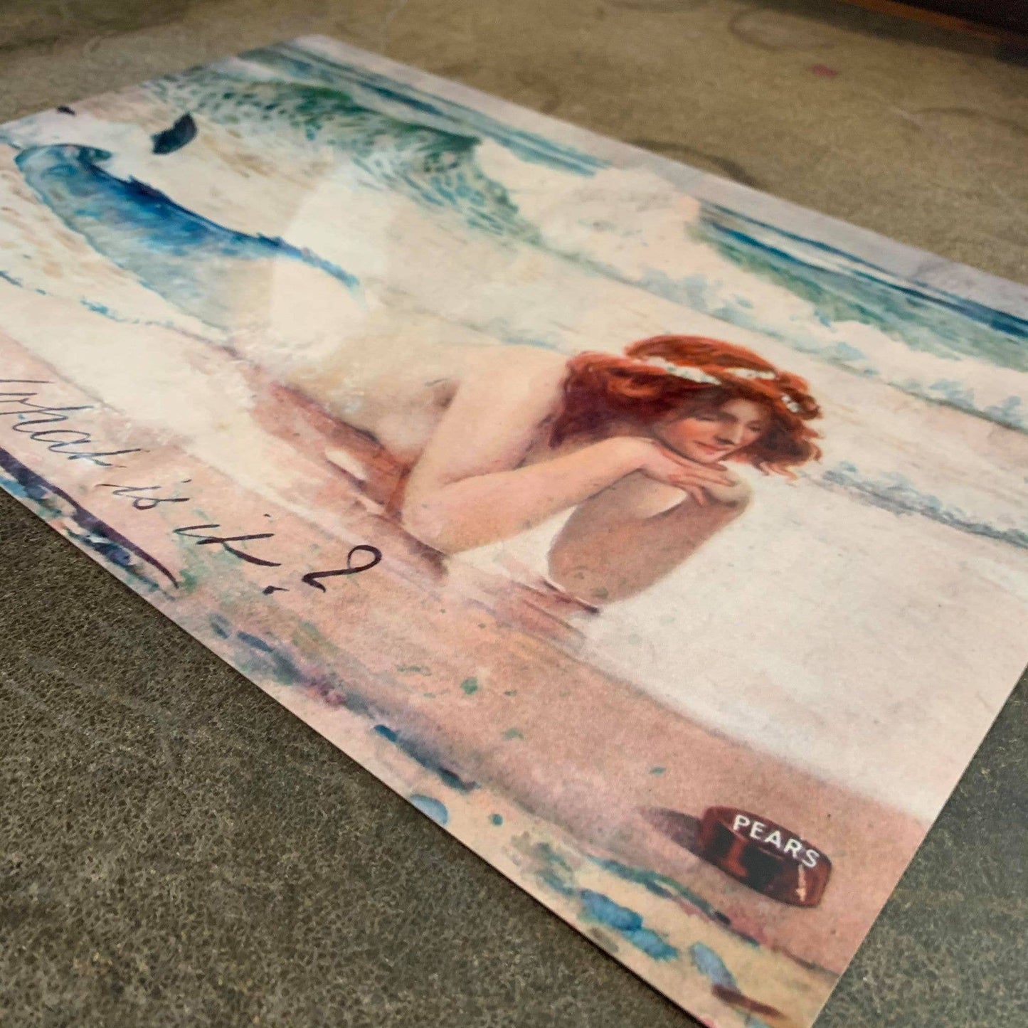 Pears Soap what is it mermaid Metal Sign