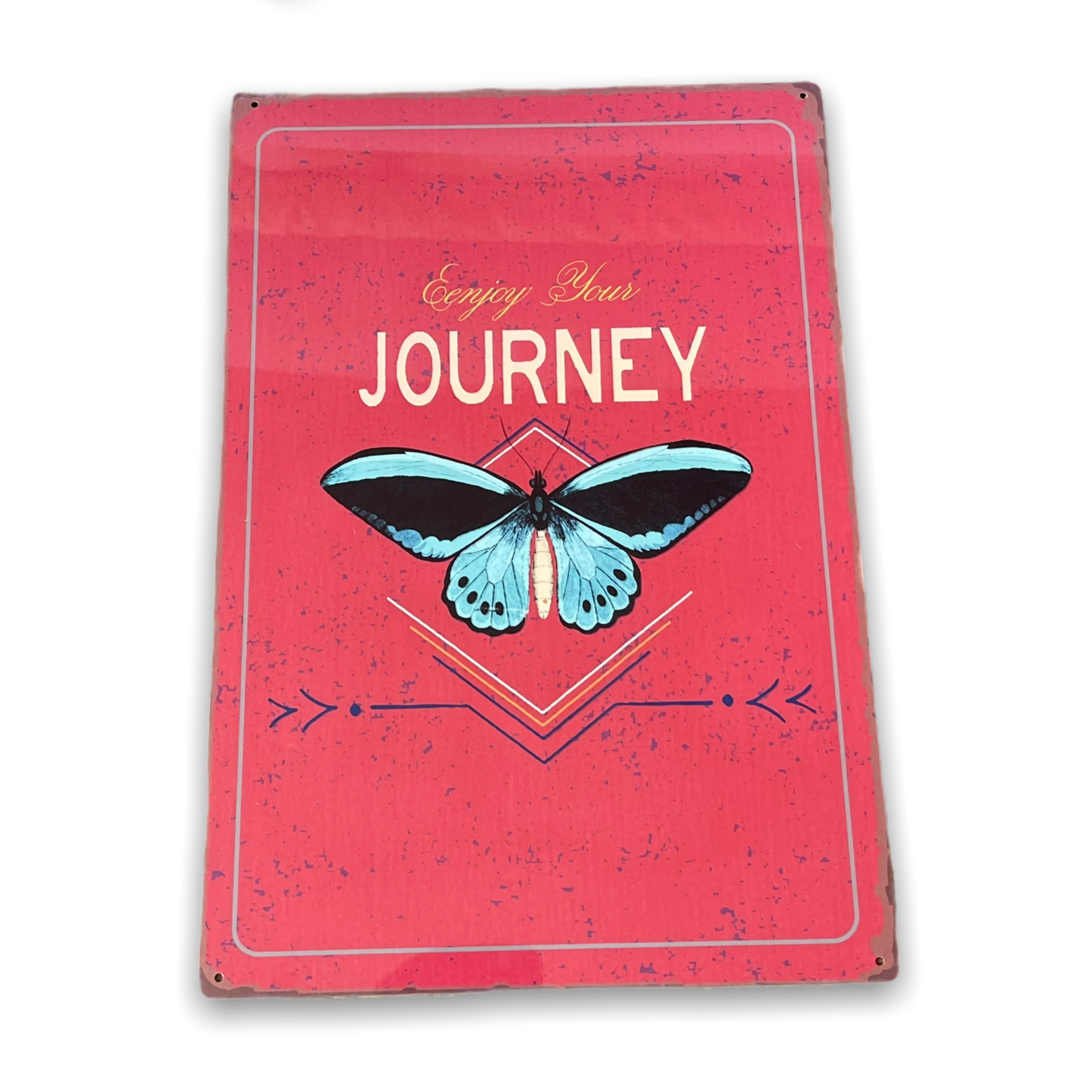 Enjoy Your Journey | Metal Sign Plaque