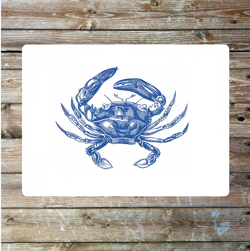 Blue Crab | Metal Sign Plaque