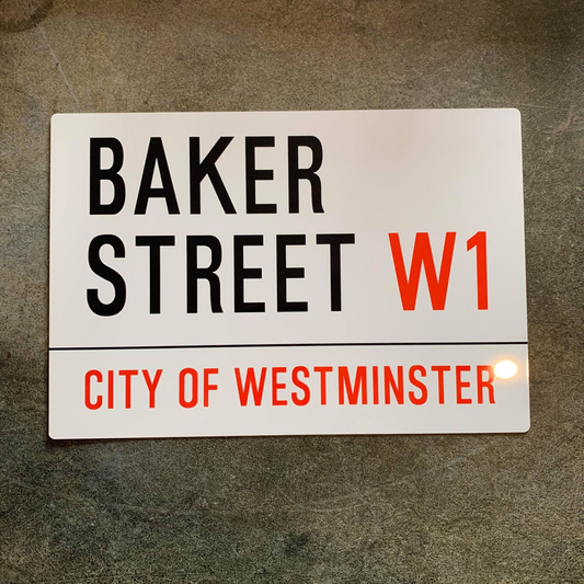 Bakers Street London Street Sign | Metal Sign