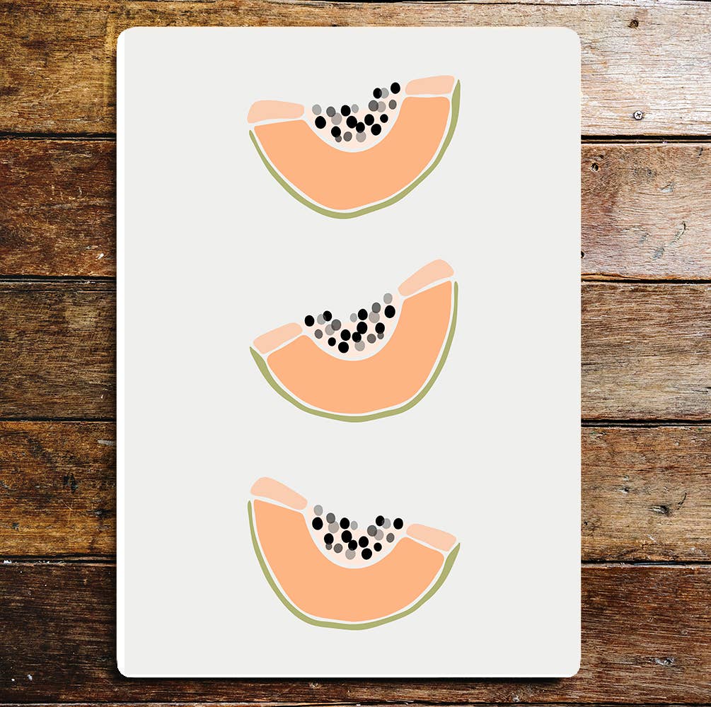 Melons Fruit Kitchen | Metal Wall Sign
