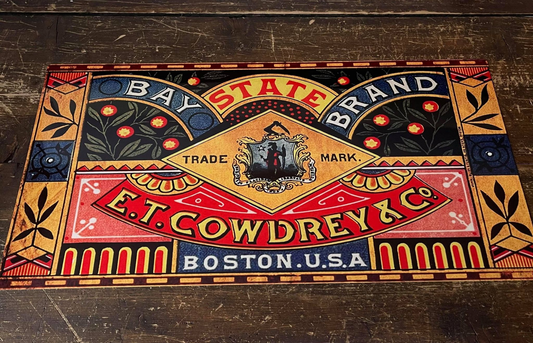 Bay State Boston USA | Metal Wall Sign