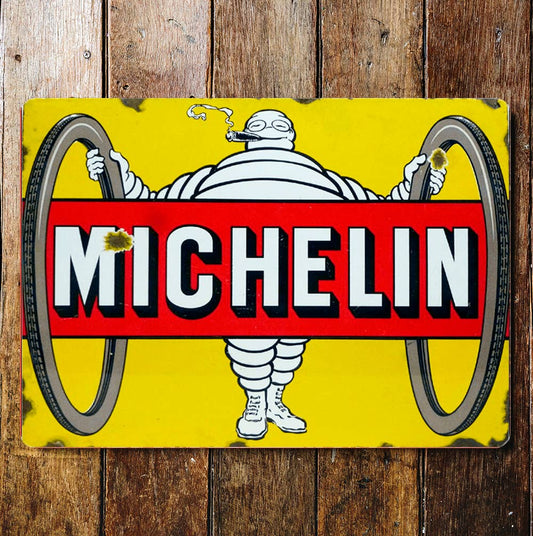 Michelin Tyres | Metal Advertising Wall Sign