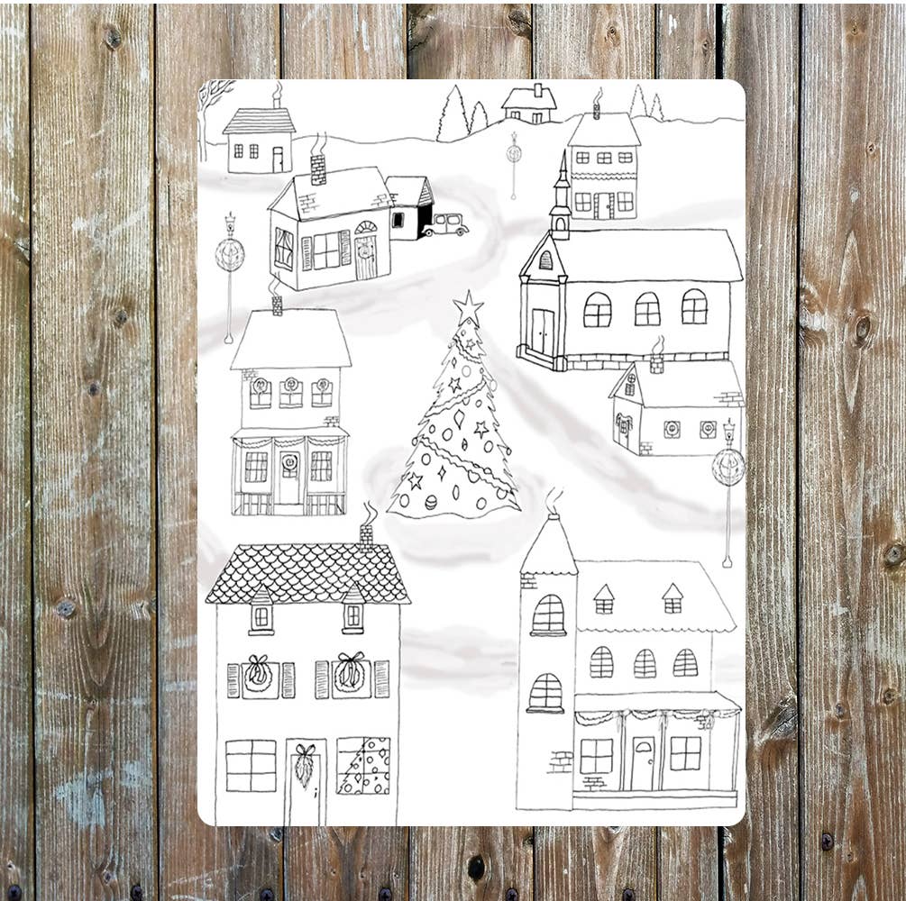 Christmas art | Metal Sign Plaque