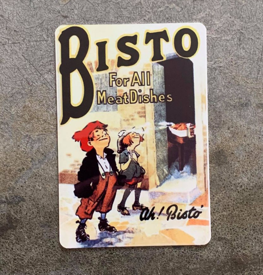 Bisto For All Meat Dishes Ah Bisto | Metal Sign