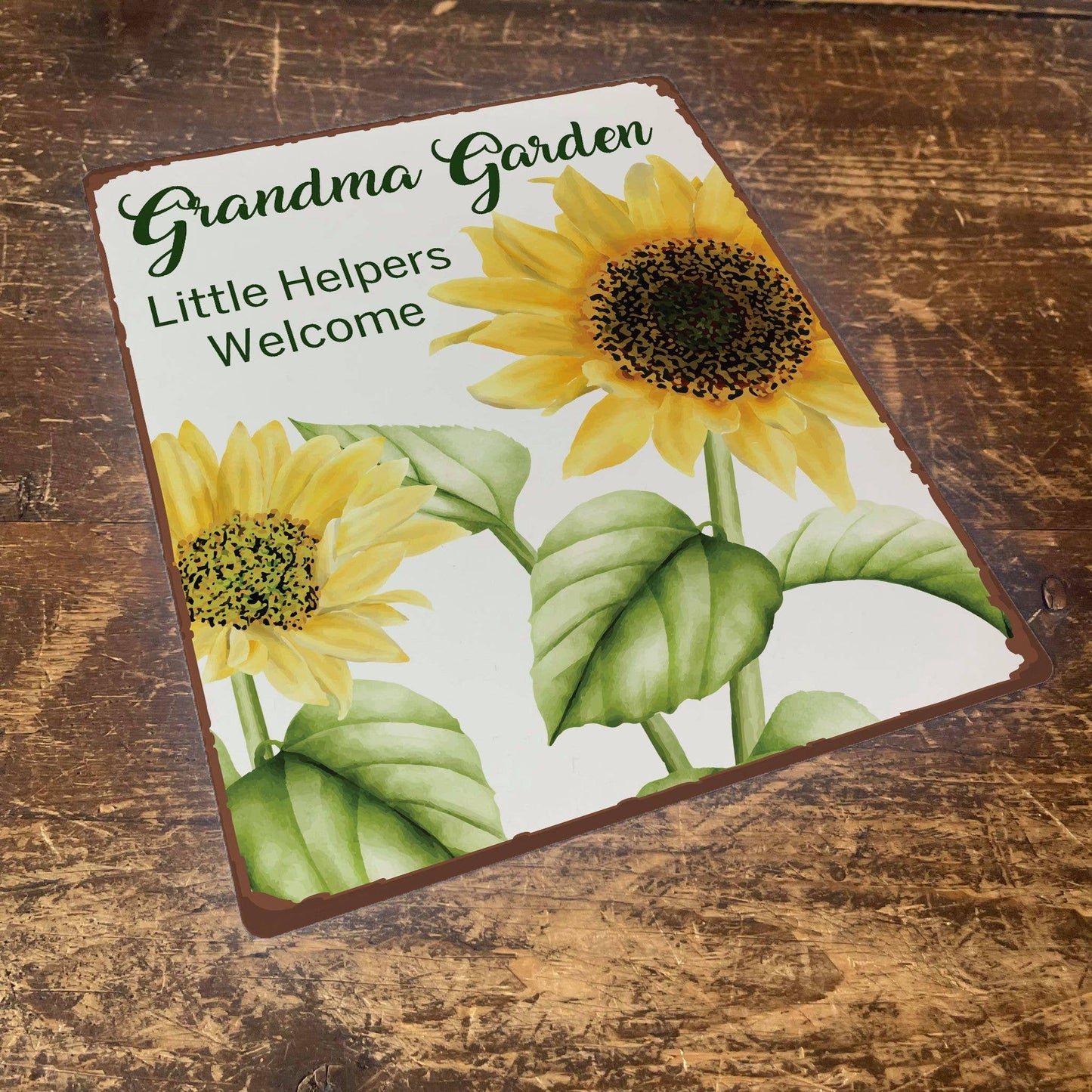Grandma Garden | Metal Advertising Wall Sign