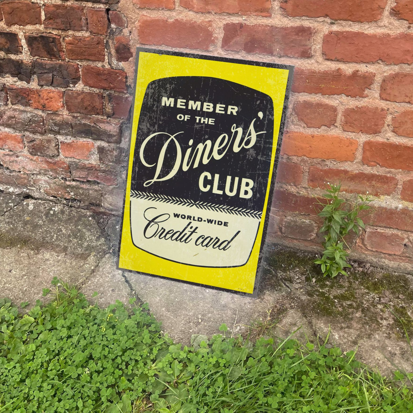 Diner Club | Metal Advertising Wall Sign