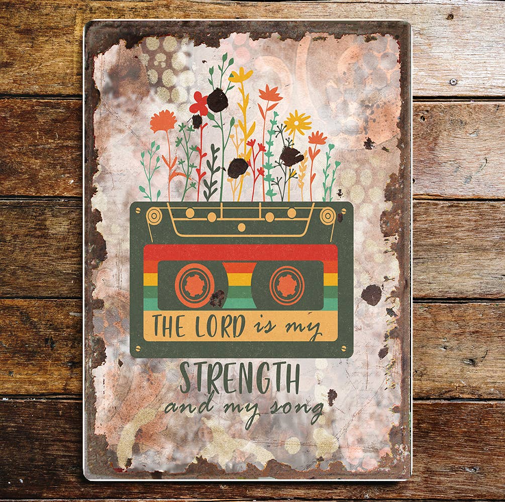 Music motivational art | Metal Wall Sign