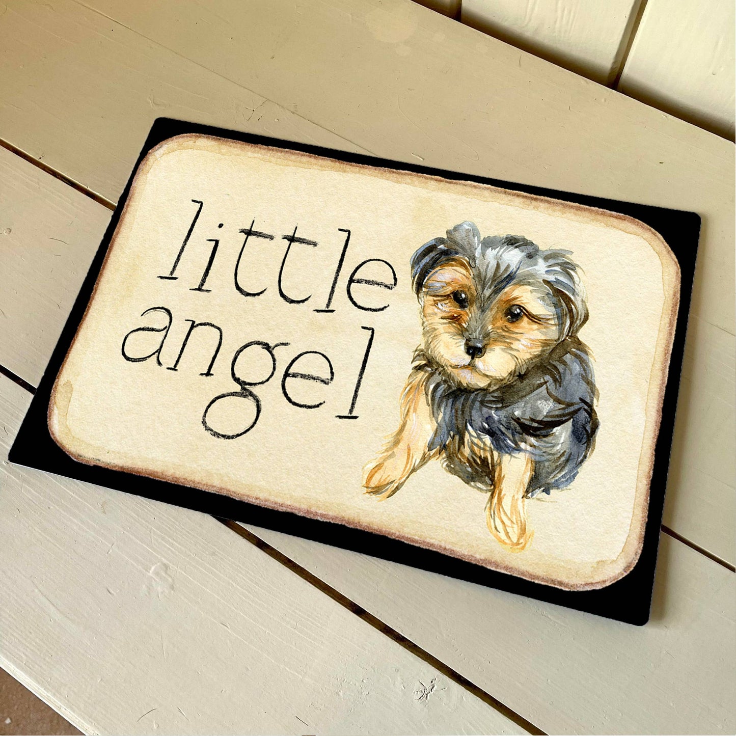 Yorkshire Terrier |Dog Pet Art | Metal Wall Sign