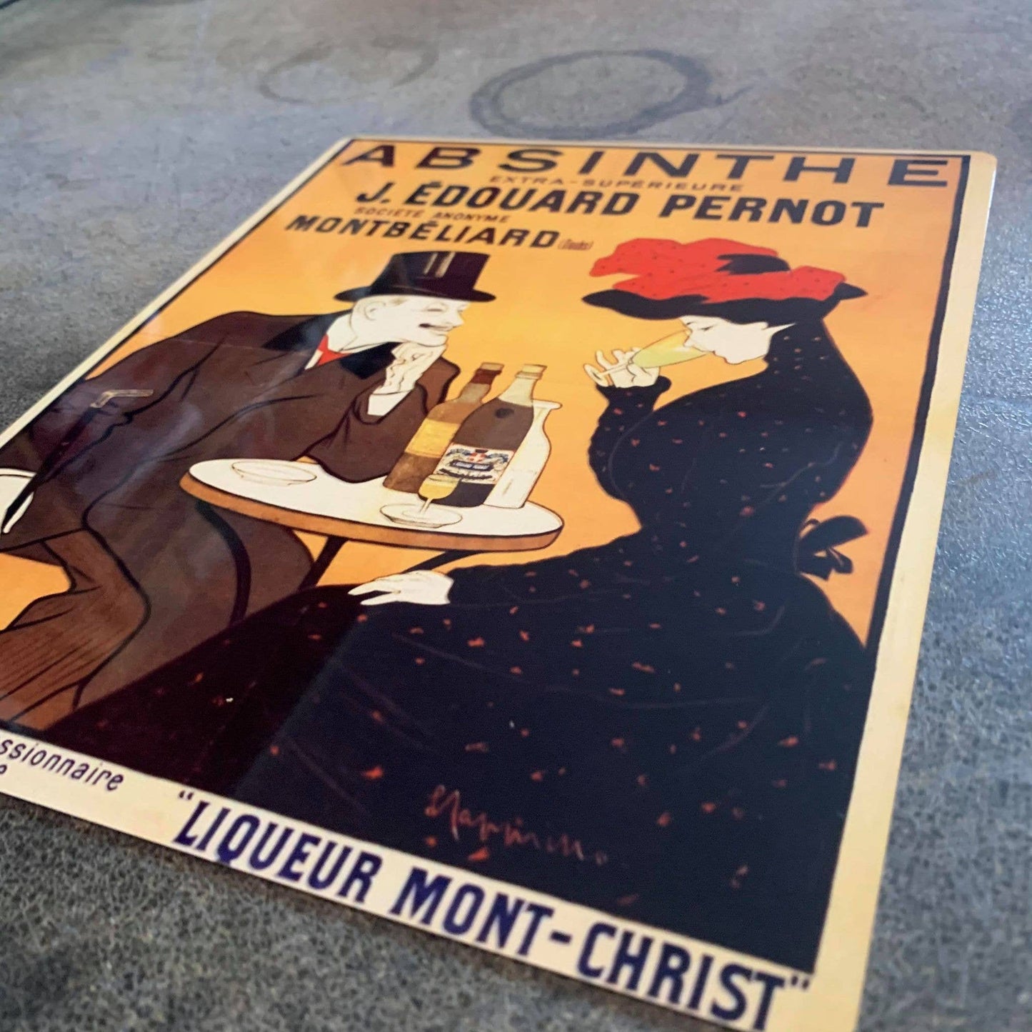 Absinthe J. Edouard Pernot Leonetto Cappiello | Metal Sign