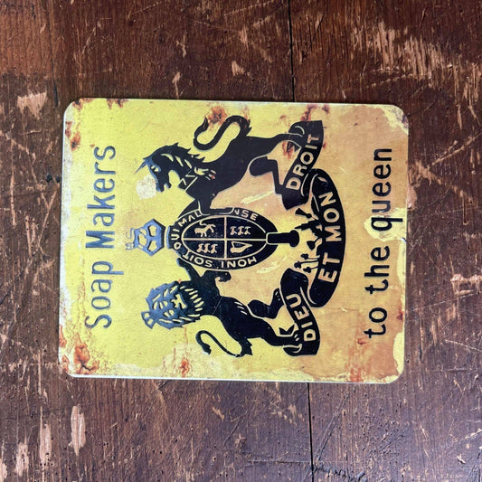 Soap Makers To the Queen Elizabeth II Metal Sign Plaque