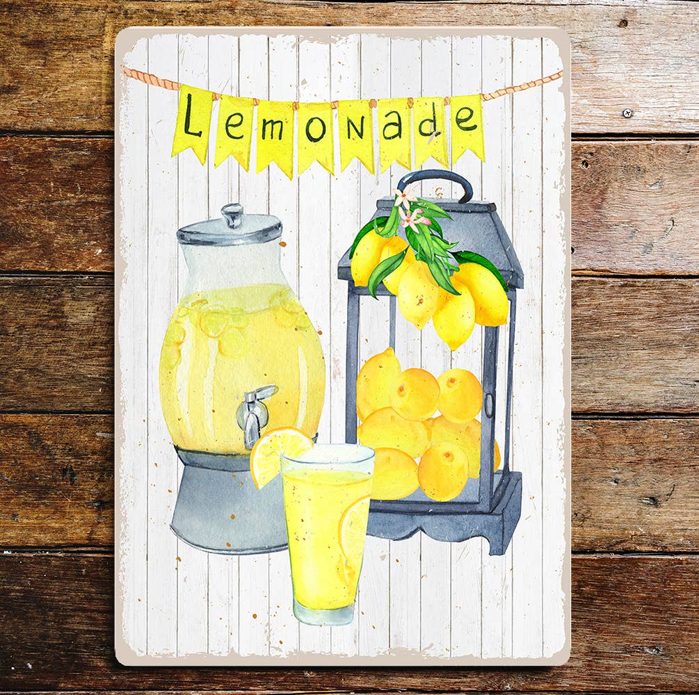 Lemonade | Metal Sign Plaque