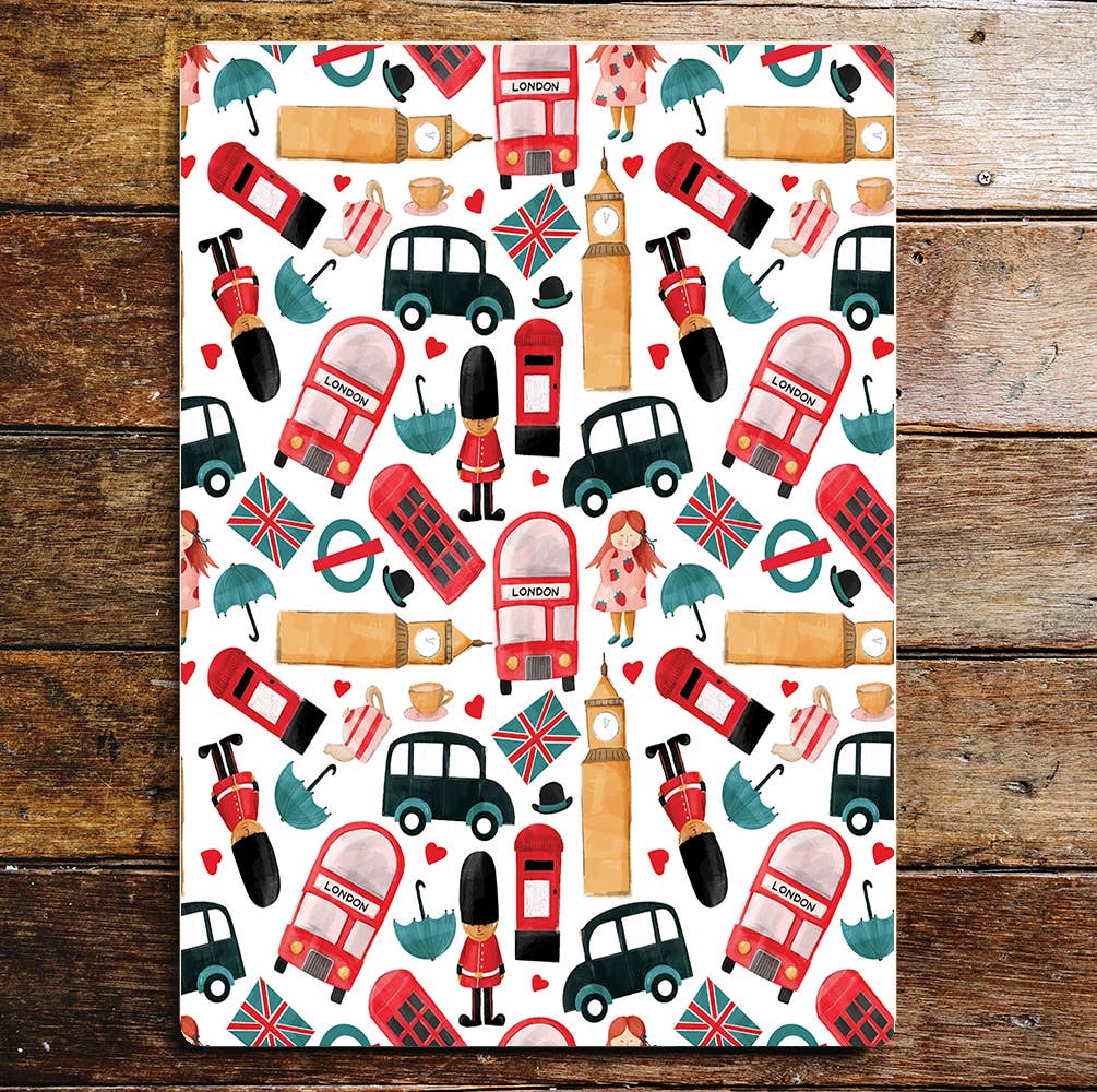 London Big Ben Royal coronation art | Metal Sign Plaque