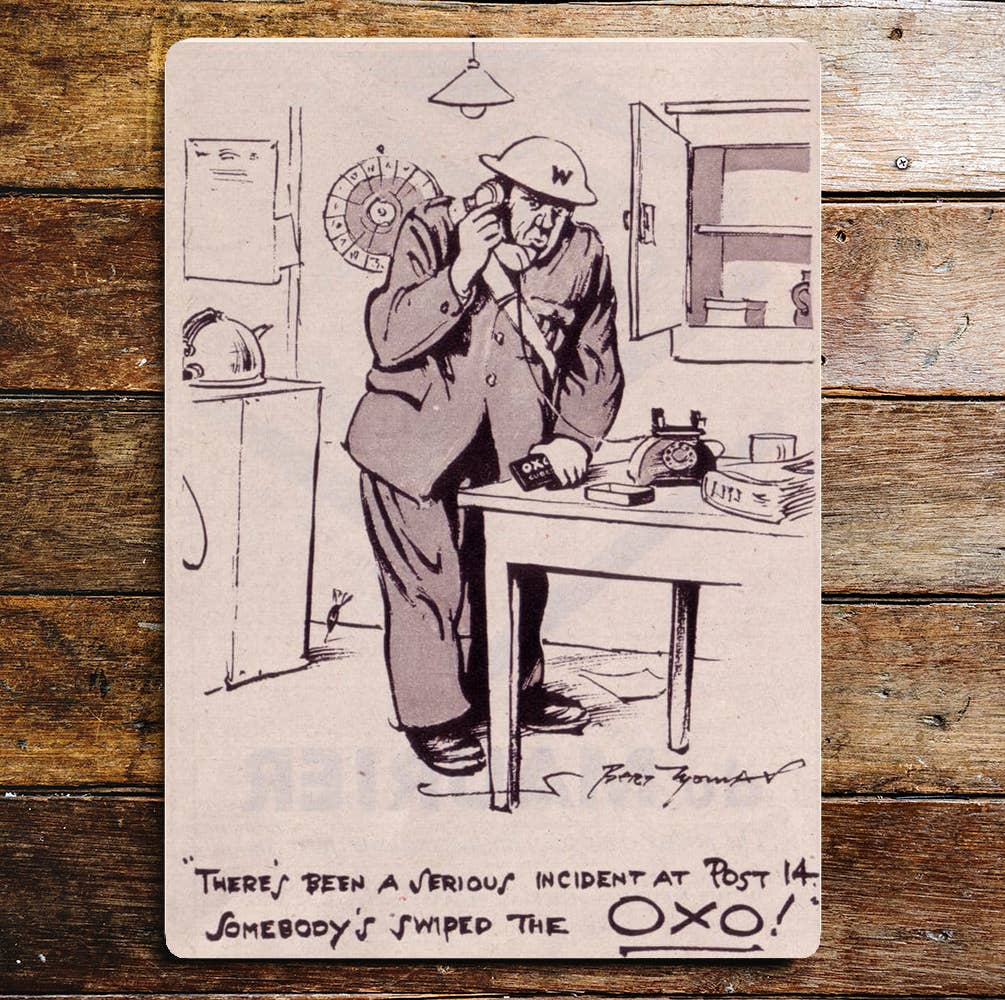 Oxo Someone Swiped the OXO Metal Sign