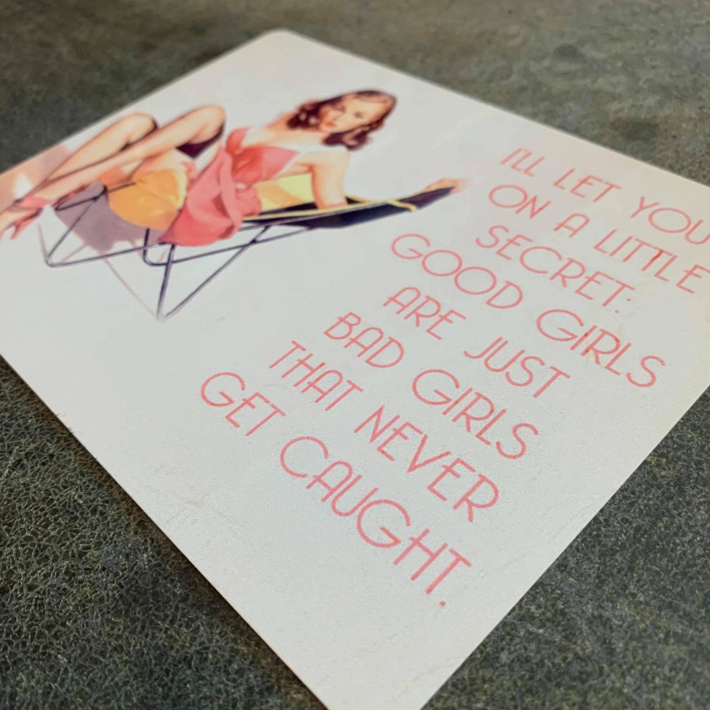 I'll Let you in on a little secret | Metal Sign