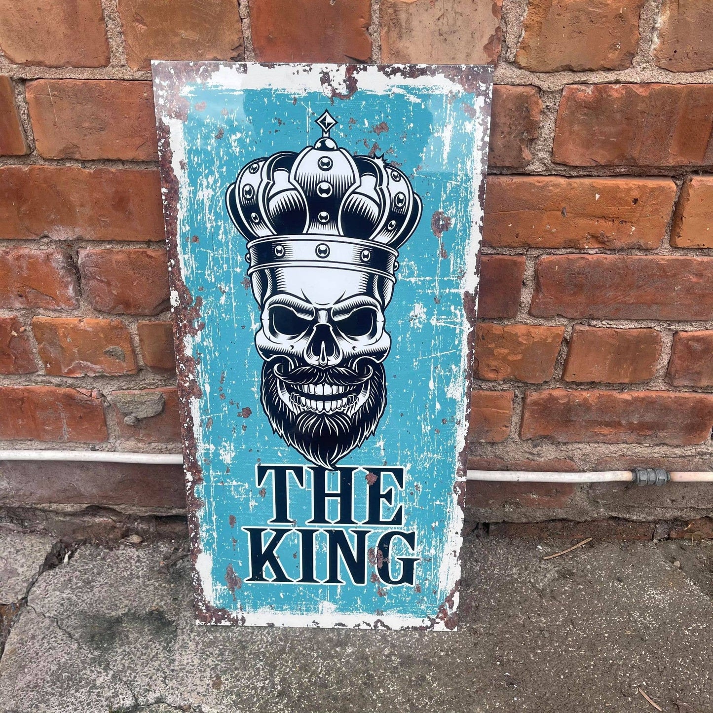 The King Skull | Metal Sign