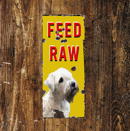 Pet Food Terrier Advertisement Vintage | Metal Sign