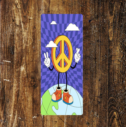 World Peace Hope Success Lifestyle Art | Metal Sign
